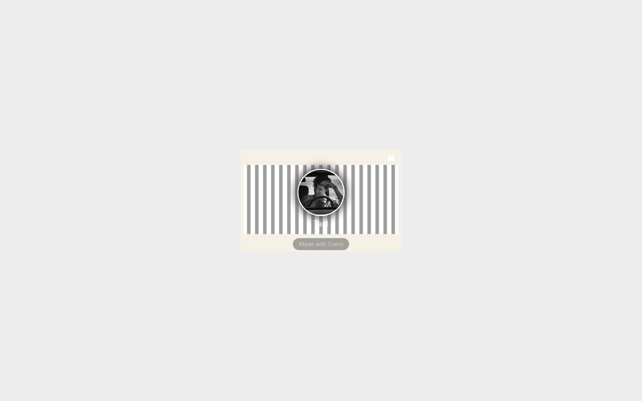Carrd profile picture for @madden